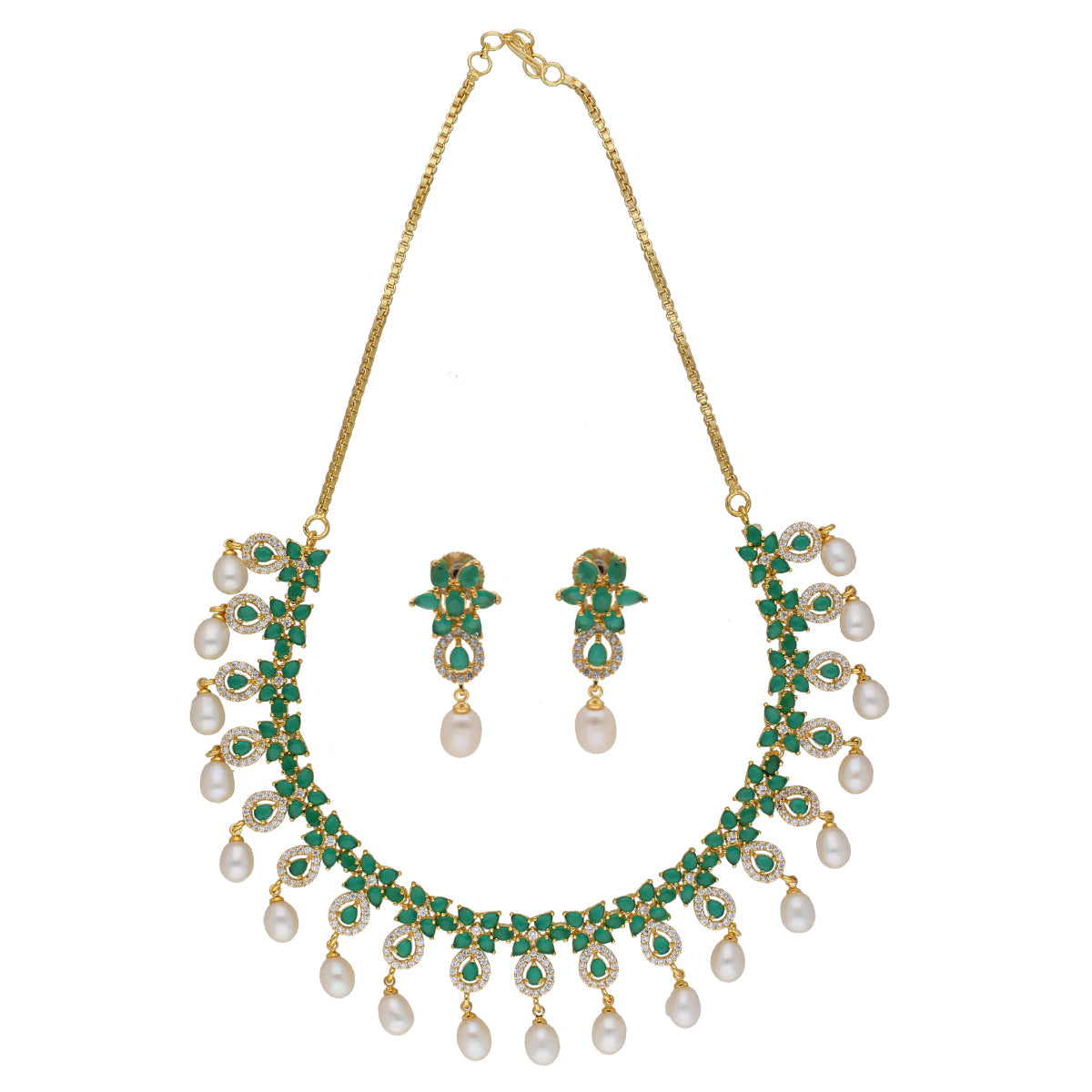 J Pearls Splendid Pearl Necklace - Real Pearl Jewelry - Grab2buy