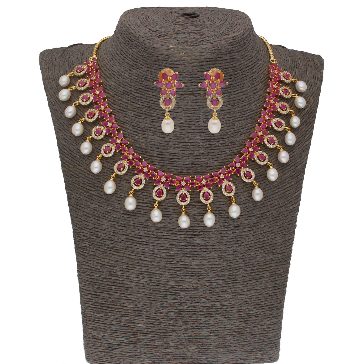 J Pearls Alluring Pearl Necklace - Real Pearl Jewelry - Grab2buy