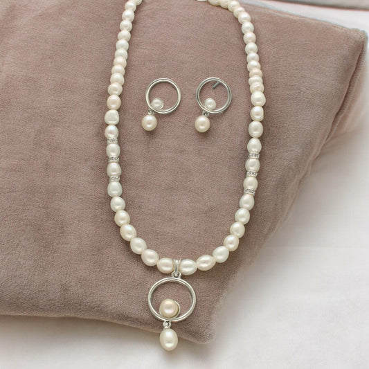 J Pearls Opulent Pearl Necklace Set | Grab2Buy