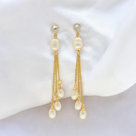 J Pearls Dheera Pearl Earrings | Grab2Buy