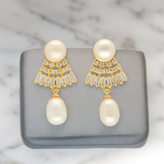 J Pearls Dhatri Pearl Earrings | Grab2Buy