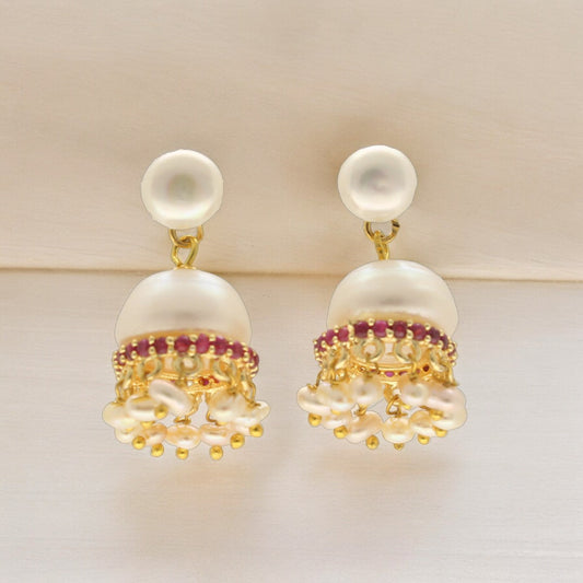 J Pearls Kamya Pearl Earrings | Grab2Buy