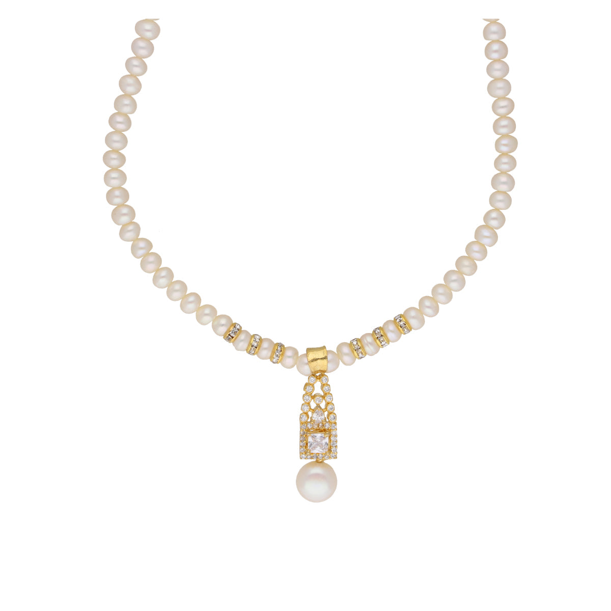 J Pearls Exclusive Pearl Set - Real Pearl Jewelry - Grab2buy