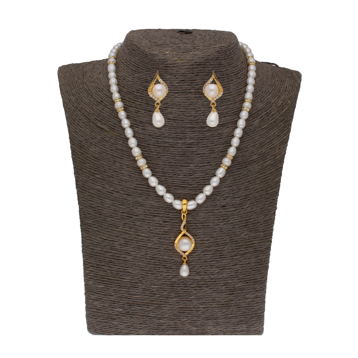J Pearls Shine Pearl Set - Real Pearl Jewelry - Grab2buy