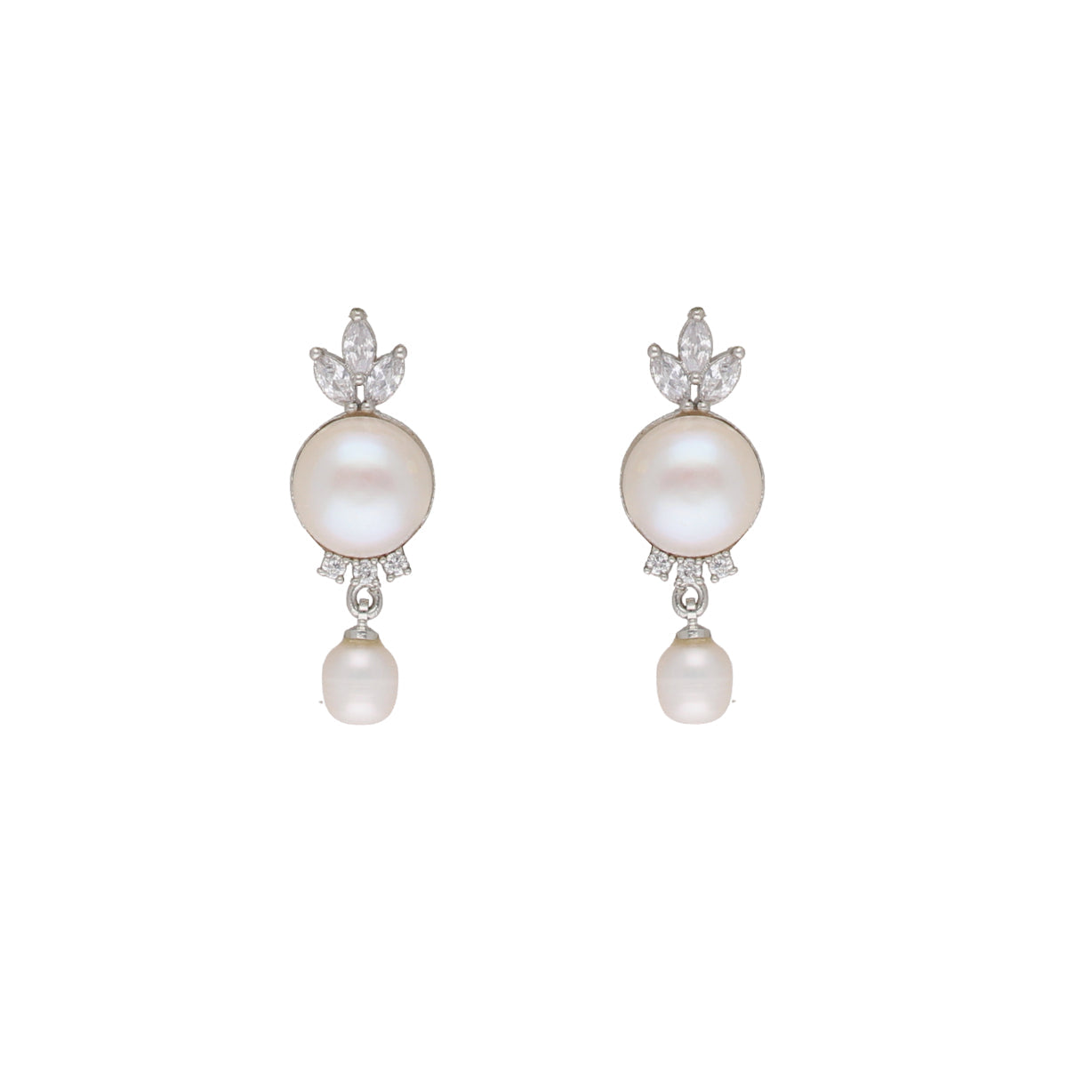 J Pearls Fashionable Pearl Pendant Set - Real Pearl Jewelry - Grab2buy
