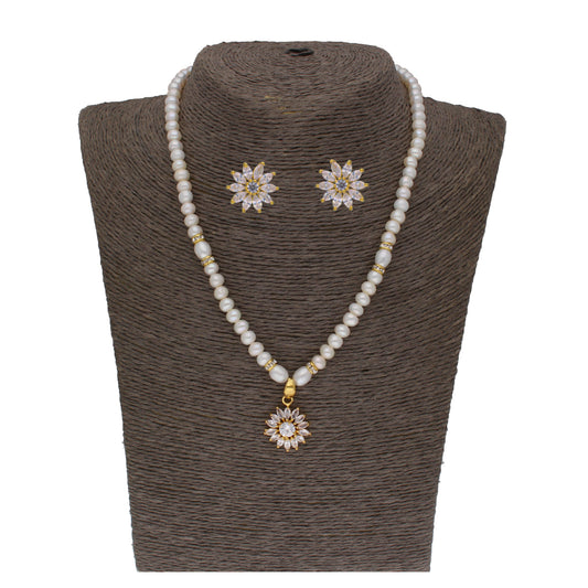 J Pearls Anahita 1 Line Pearl Sets - Real Pearl Jewelry - Grab2buy