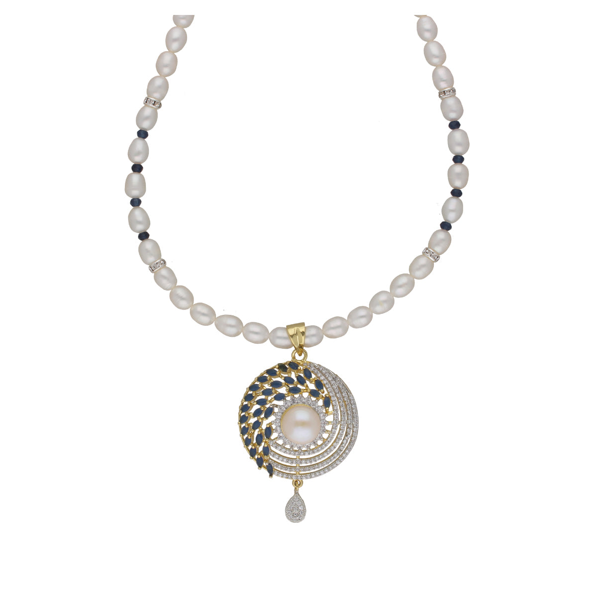 J Pearls Candalini 1 Line Pearl Sets - Real Pearl Jewelry - Grab2buy
