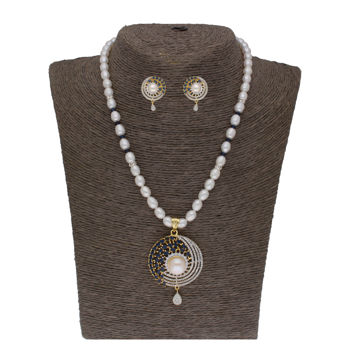 J Pearls Candalini 1 Line Pearl Sets - Real Pearl Jewelry - Grab2buy