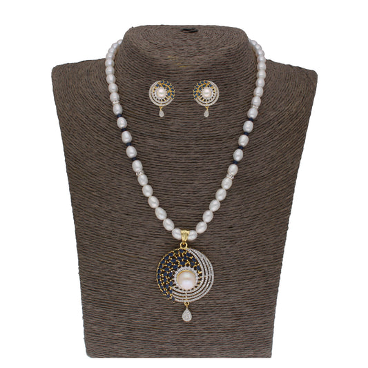 J Pearls Candalini 1 Line Pearl Sets - Real Pearl Jewelry - Grab2buy