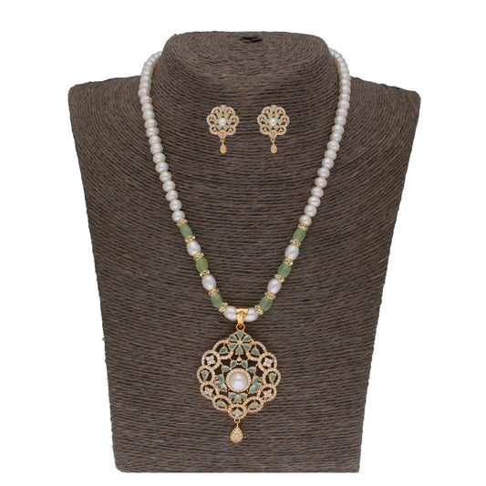 J Pearls Bahgvanti 1 Line Pearl Sets - Real Pearl Jewelry