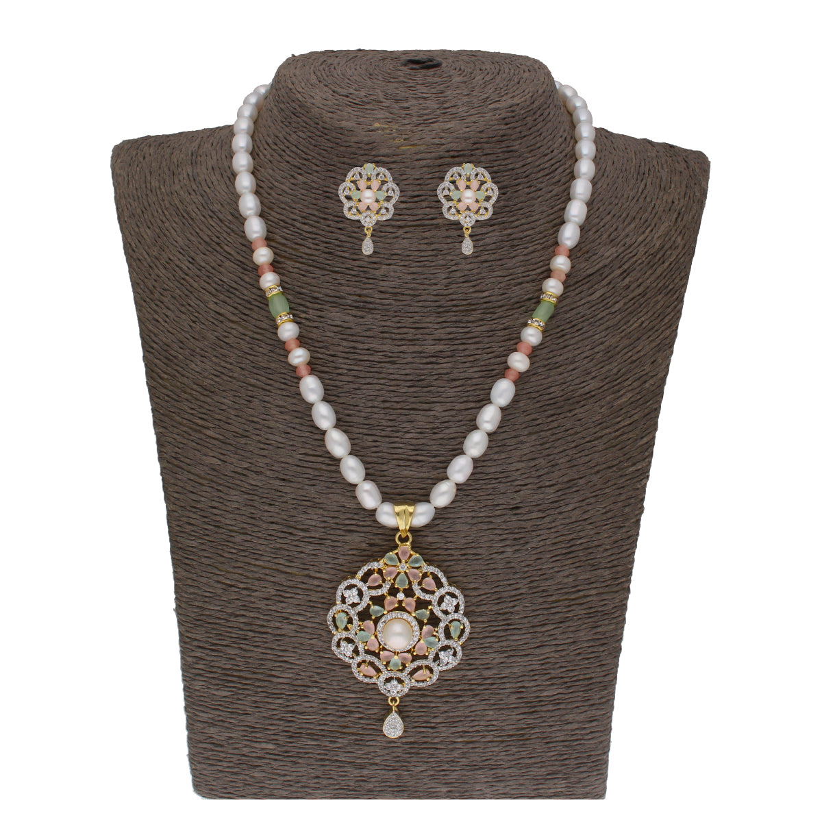 J Pearls Cherry 1 Line Pearl Sets - Real Pearl Jewelry - Grab2buy