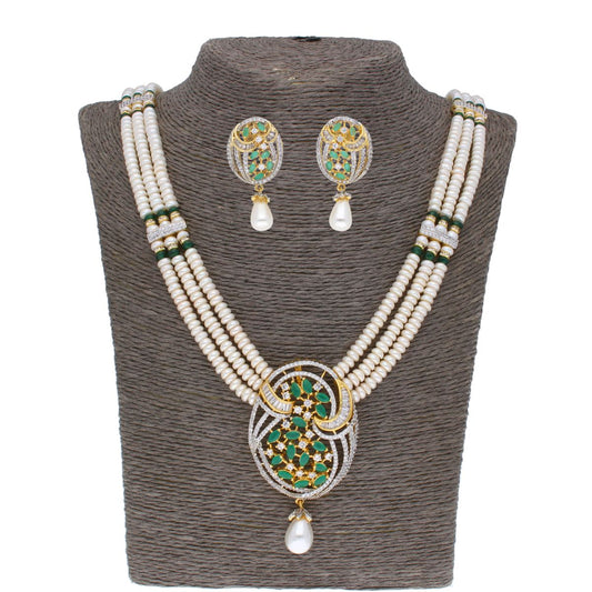 J Pearls Chantrea Pearl Set - Real Pearl Jewelry