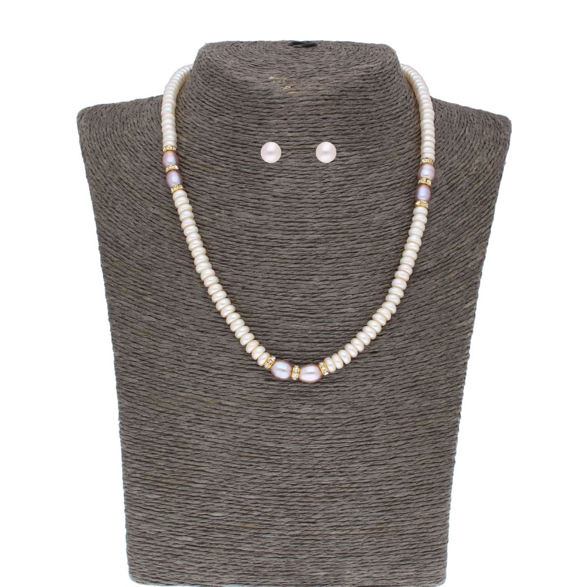 J Pearls Camundi 1 Line Pearl Set - Real Pearl Jewelry - Grab2buy