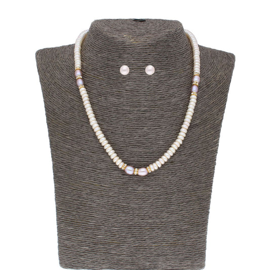 J Pearls Camundi 1 Line Pearl Set - Real Pearl Jewelry - Grab2buy