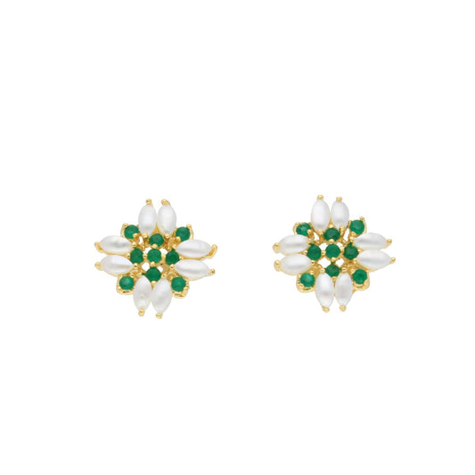 J Pearls Kiara Pearl Earrings - Real Pearl Jewelry