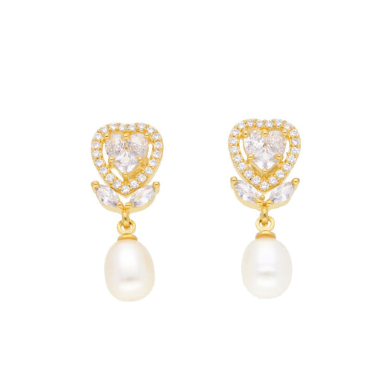 J Pearls Yami Pearl Earrings - Real Pearl Jewelry