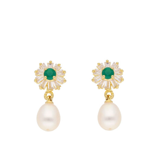 J Pearls Siddhi Pearl Earrings - Real Pearl Jewelry