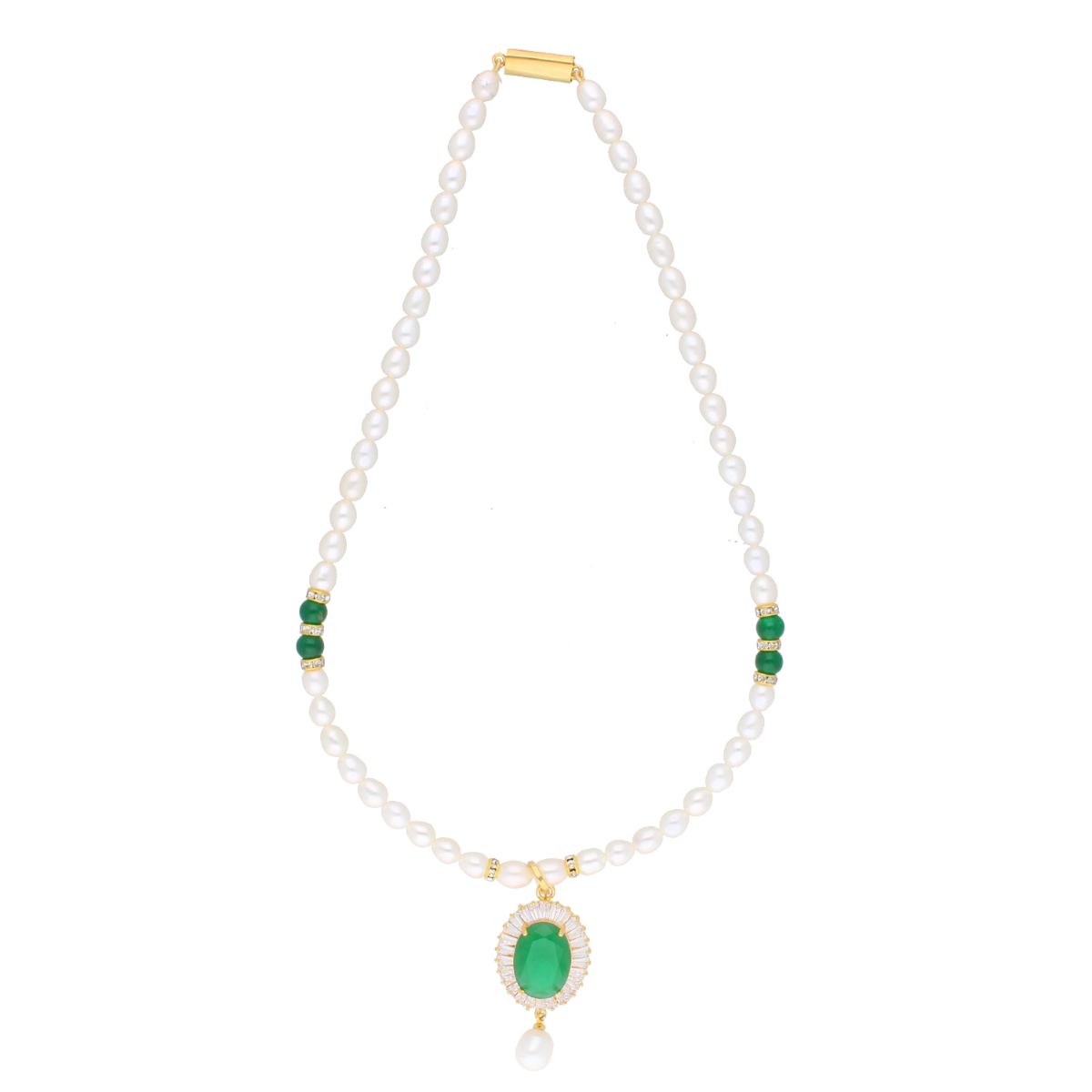 J Pearls Dharti Pearl Set - Real Pearl Jewelry - Grab2buy