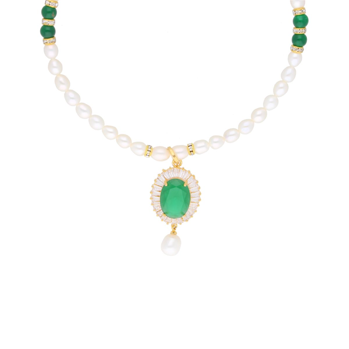 J Pearls Dharti Pearl Set - Real Pearl Jewelry - Grab2buy