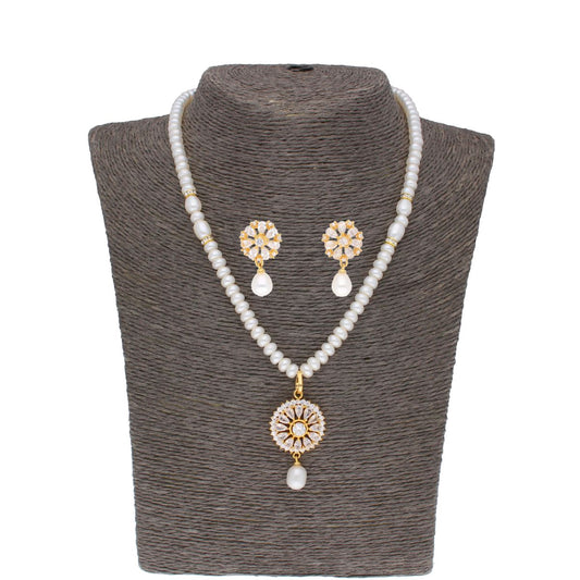 J Pearls Baheera Pearl Set - Real Pearl Jewelry - Grab2buy