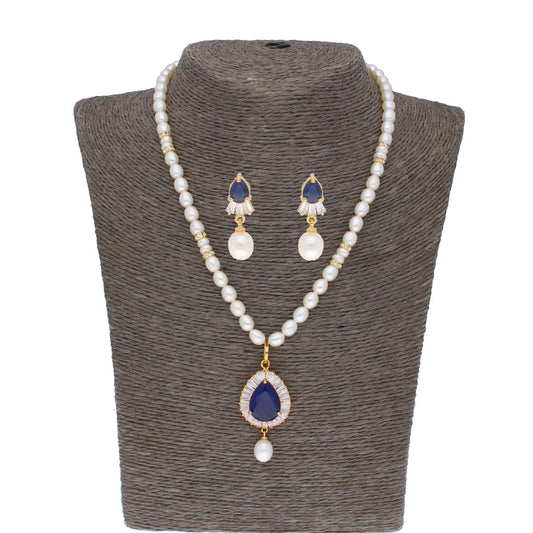J Pearls Dhimahi Pearl Set - Real Pearl Jewelry - Grab2buy