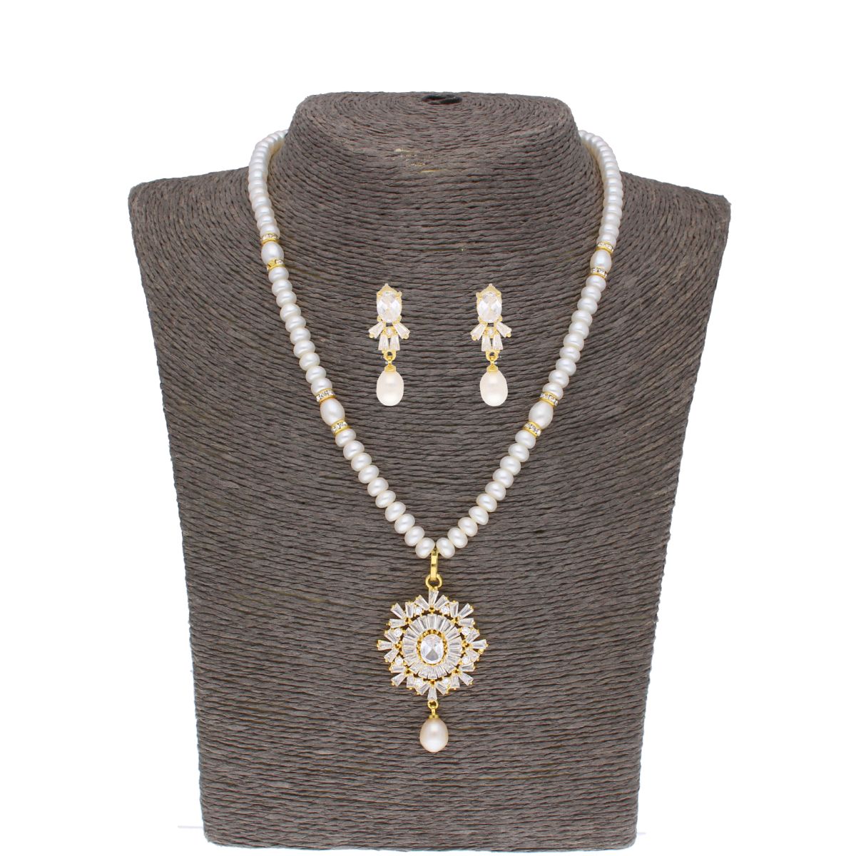 J Pearls Cherry Pearl Set - Real Pearl Jewelry - Grab2buy