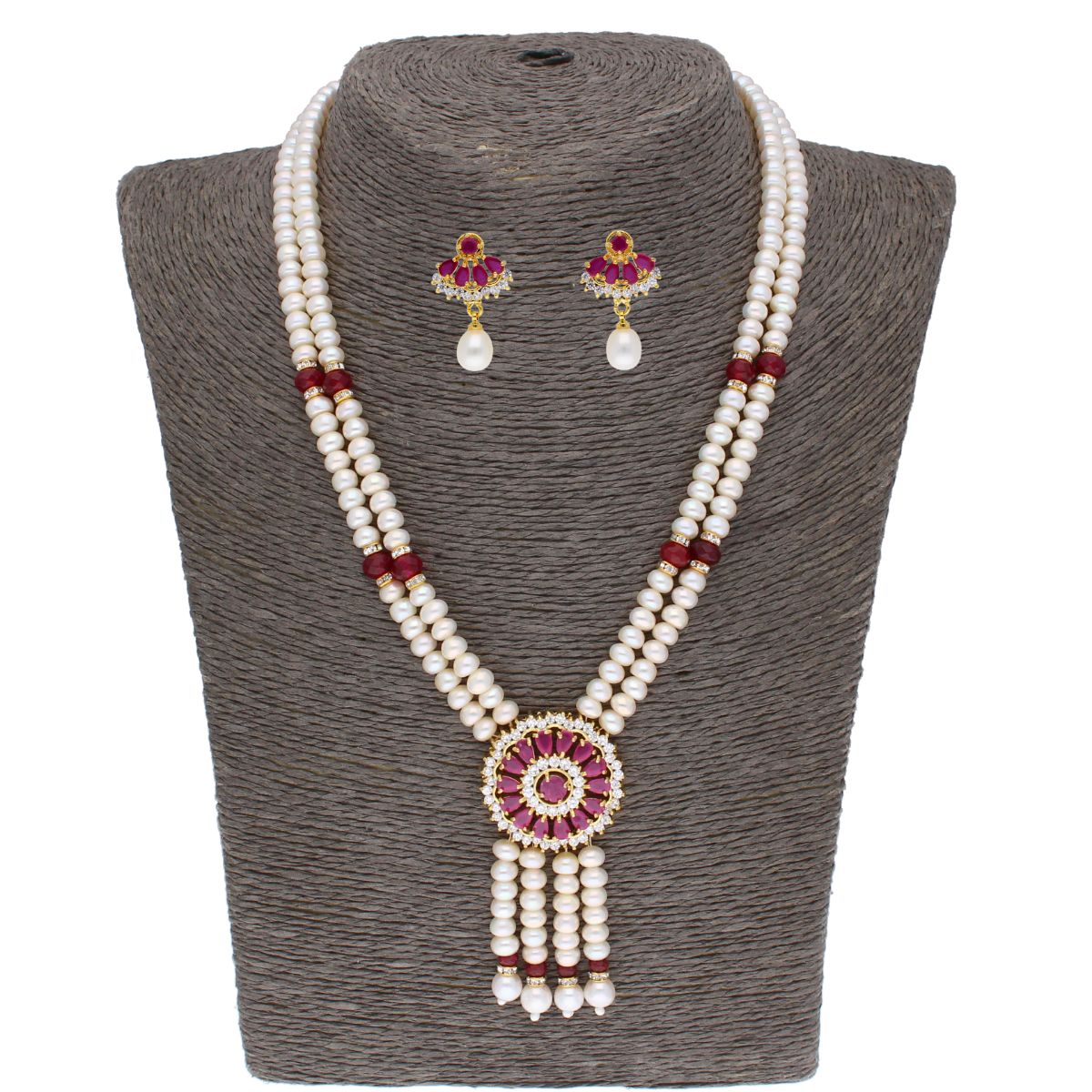 J Pearls Babie Pearl Set - Real Pearl Jewelry - Grab2buy