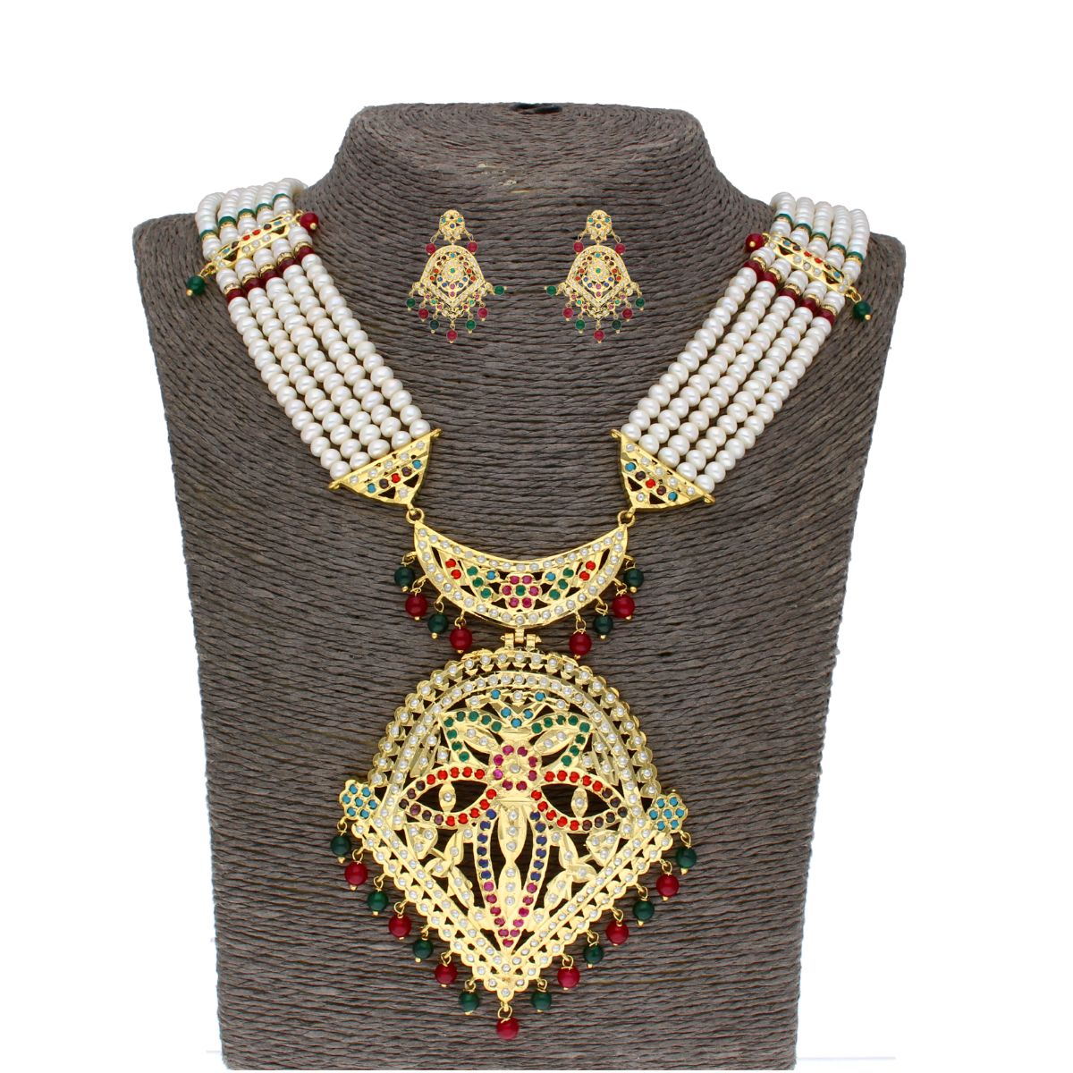 J Pearls Chantrea Pearl Set - Real Pearl Jewelry - Grab2buy