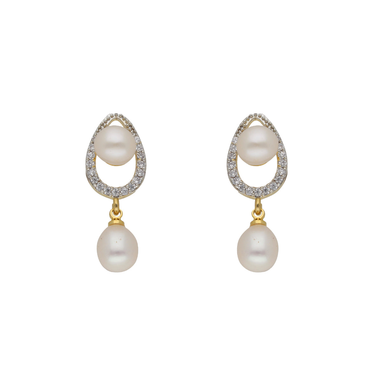 J Pearls Badarika 1 Line Pearl Sets - Real Pearl Jewelry - Grab2buy