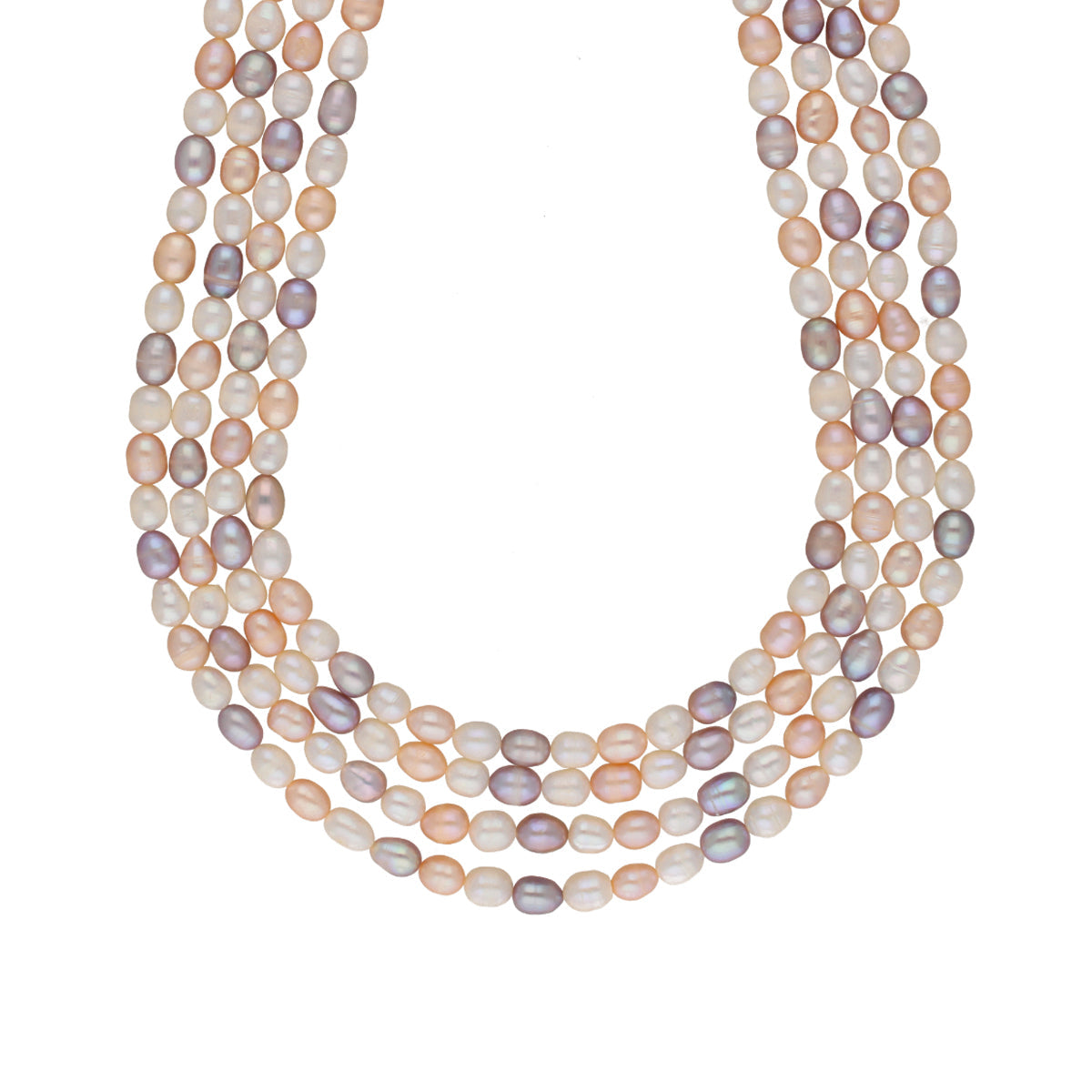 J Pearls Freena 4 Lines Pearl Sets - Real Pearl Jewelry - Grab2buy