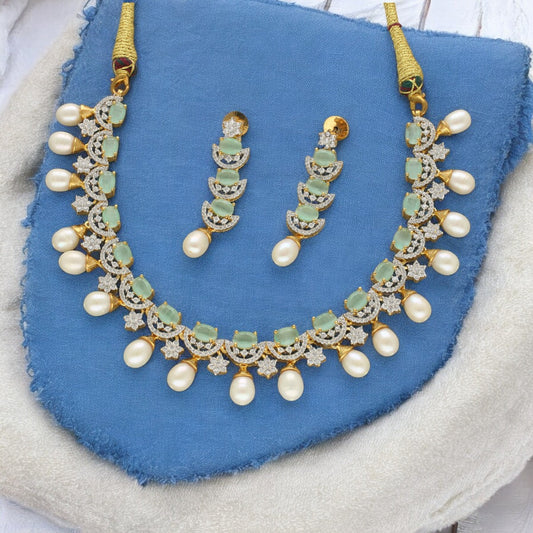 J Pearls Aurora Adornments Pearl Necklace Set | Grab2Buy