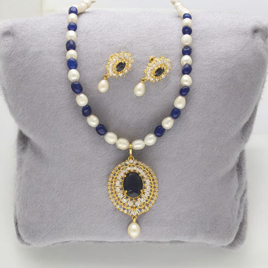 J Pearls Nivan Pearl Necklace Set | Grab2Buy
