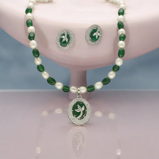 J Pearls Aurora Bliss Pearl Necklace Set | Grab2Buy