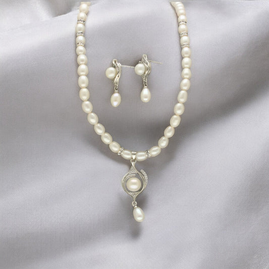 J Pearls Haima Pearl Necklace Set | Grab2Buy