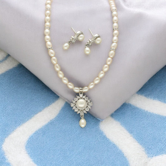 J Pearls Regalia of Radiance Pearl Necklace Set | Grab2Buy
