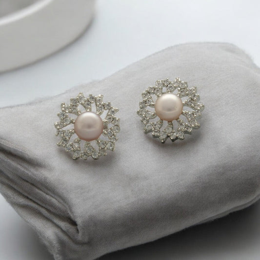 J Pearls Asra Pearl Earrings | Grab2Buy