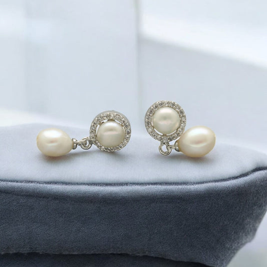J Pearls Velis Pearl Earrings | Grab2Buy
