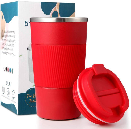 Wosta Insulated Travel Coffee Mug Tumbler 2.0 - 510ml (Red) Grab2Buy Wosta Grab2Buy