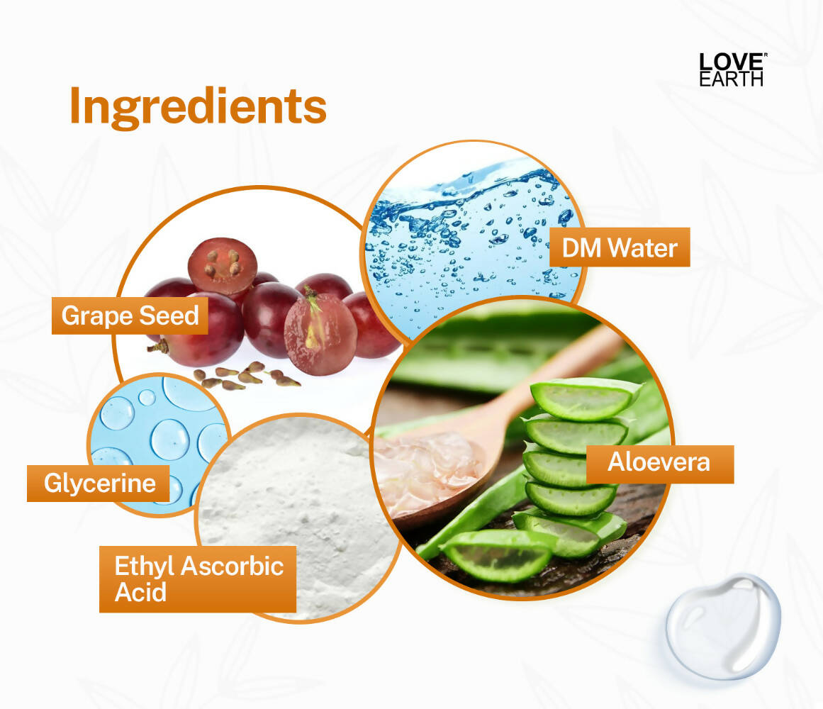 Love Earth Vitamin C Toner - Grab2buy