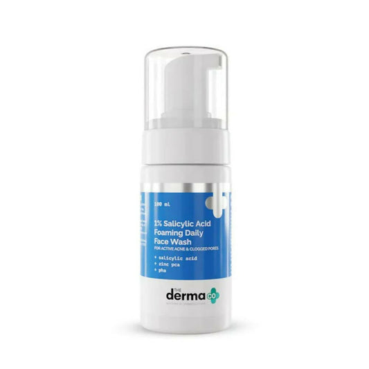 The Derma Co 1% Salicylic Acid Foaming Daily Face Wash Grab2Buy The Derma Co Grab2Buy