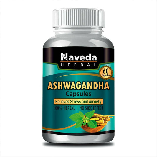 Naveda Herbal Ashwagandha Capsules - Grab2buy