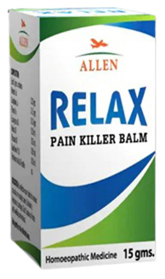 Allen Homeopathy Relax Pain Killer Balm – Homeopathic Muscle & Joint Pain Relief Balm