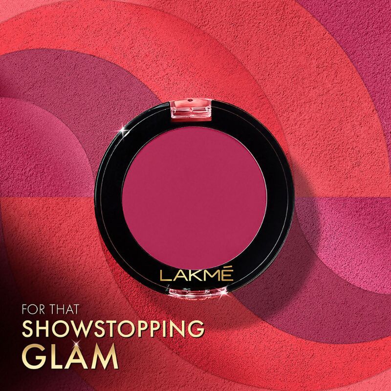 Lakme Face It Blush - Perfect Plum - Grab2buy