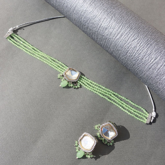 Ria Mint Choker - Wahe Jewels | Grab2Buy