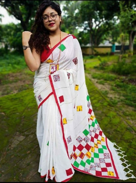 Exclusive Collection Multy Beautiful Cotton Applique Work Grab2Buy