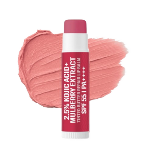 Bake 2.5% Kojic Acid Mulberry Extract Tinted Butter Brightening Lip Balm SPF 55 PA++++ Grab2Buy Bake Grab2Buy