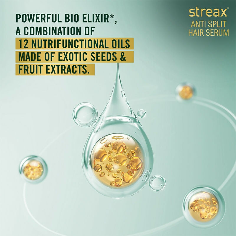 Streax Anti Split Hair Serum With Bio-Elixir - Grab2buy