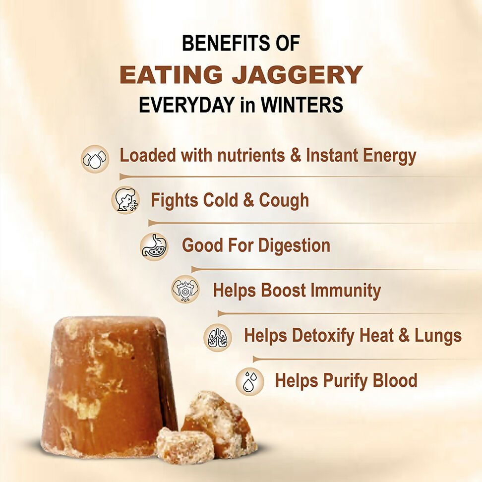 Naivedyam Chemical Free Jaggery Cubes - Grab2buy