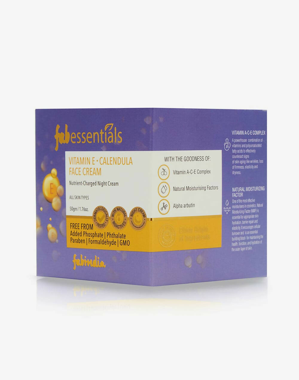 Fabessentials Vitamin E Calendula Night Cream - Grab2buy