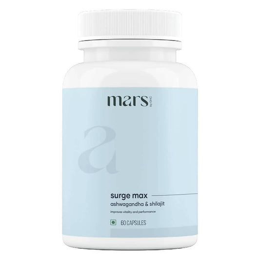 Mars By GHC Surge Max Capsules with Ashwagandha, Gokshura, Safed Musli - Grab2buy